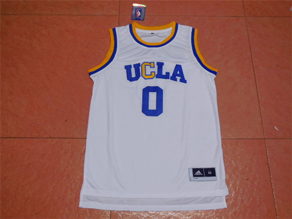 2017 UCLA Bruins #0 Westbrook White College Basketball Authentic Jersey->women mlb jersey->Women Jersey